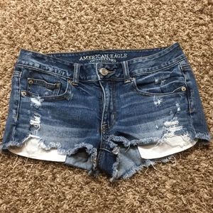AE shortie shorts